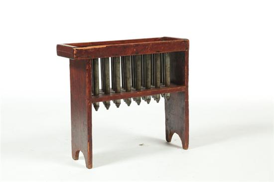 CANDLEMOLD.  American  19th century