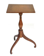 CANDLESTAND, 19TH C. CONNECTIC