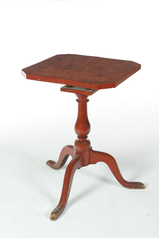 CANDLESTAND.  American  ca.1800 