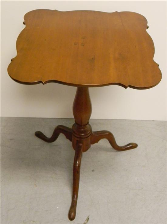 Candlestand  American late 18th C.