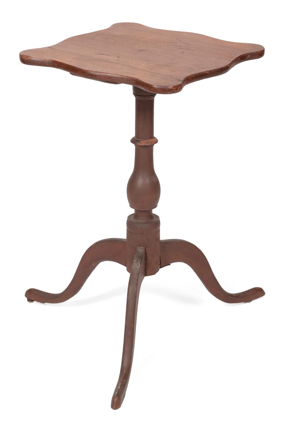 CANDLESTAND NEW ENGLAND, EARLY 19TH