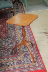 CANDLESTAND. Walnut having a s