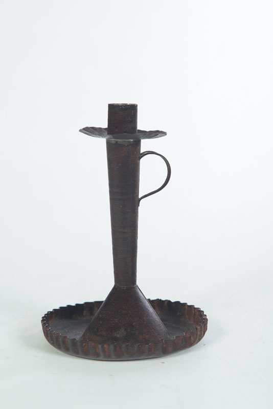 CANDLESTICK.  American  mid 19th