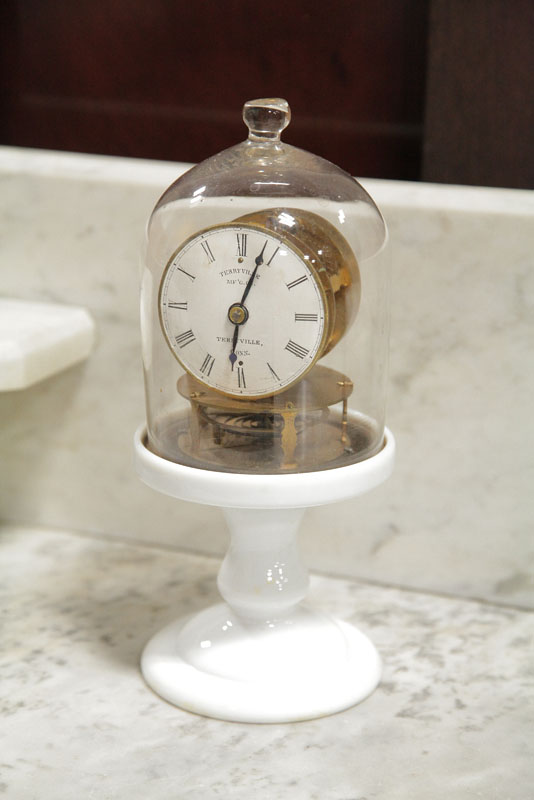 CANDLESTICK CLOCK. Terryville