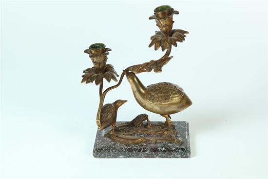 CANDLESTICK.  Probably Continental