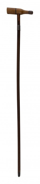 CANE WITH CHAMPAGNE BOTTLE-FOR