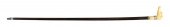 CANE WITH WALRUS IVORY HANDLE