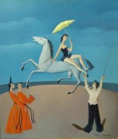 CANEVARI, Carlo. O/B Horseback