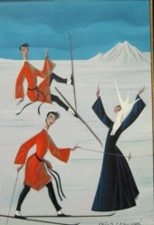 CANEVARI, Carlo. O/B of Skiers