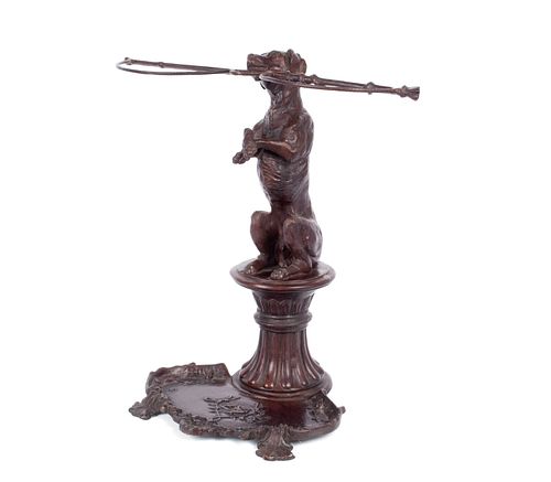 CANINE BRONZE UMBRELLA