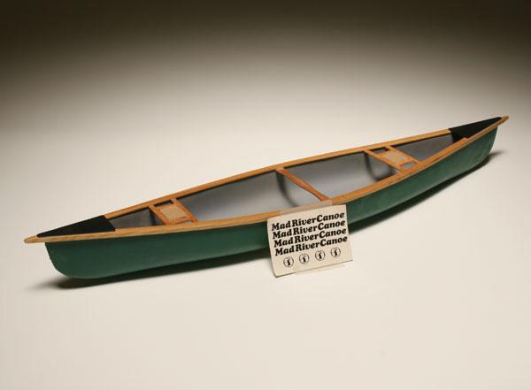 Canoe store display/model boat;