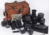 CANON A-1 BLACK BODY 35MM CAME