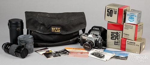 CANON AE-1 CAMERA, ETC.Canon AE-1