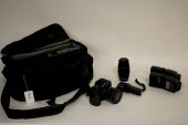 CANON EOS-1N 35MM CAMERA BUNDL
