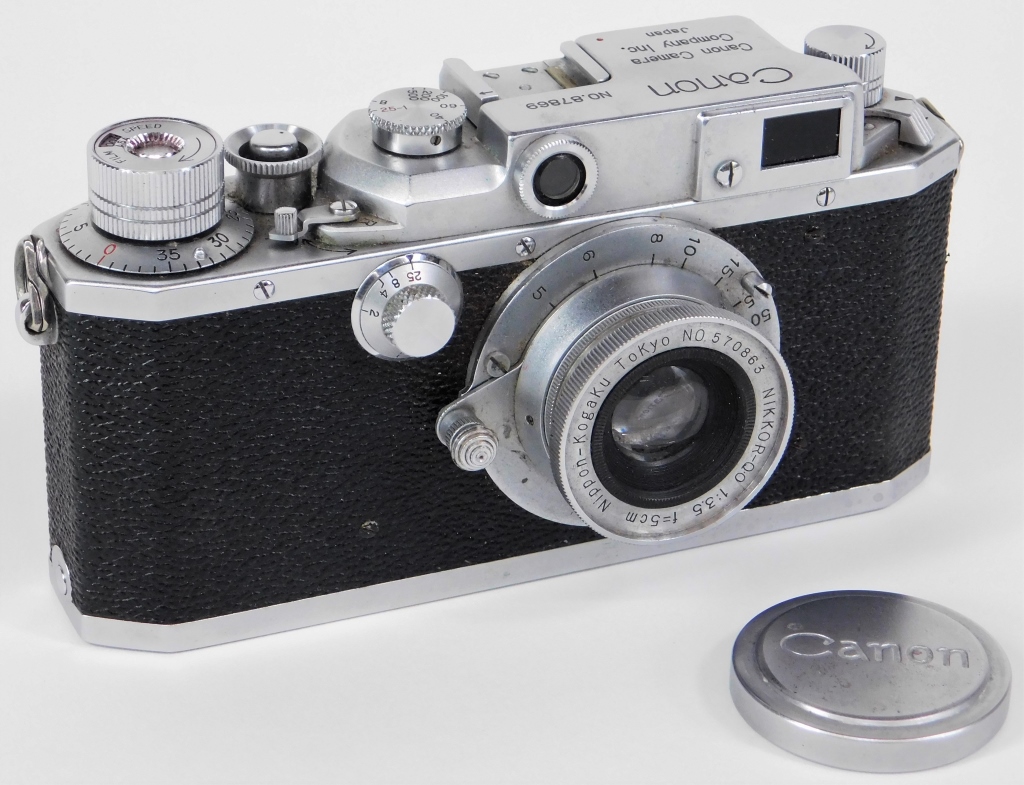 CANON MODEL II D1, NIKKOR-QC LENS