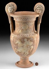 CANOSAN POTTERY VOLUTE KRATER