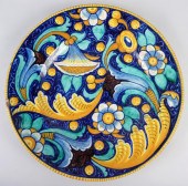 CANTAGALLI MAIOLICA CHARGER, 1
