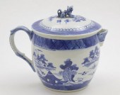 CANTON BARREL CIDER JUG, 19TH