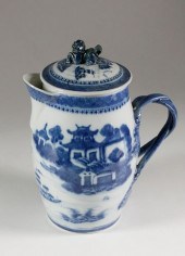 CANTON BLUE AND WHITE CIDER PI