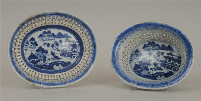 CANTON BLUE AND WHITE WILLOW