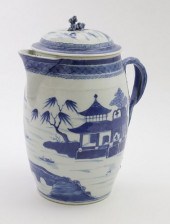 CANTON CIDER JUG, LATE 18TH CE
