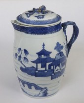 CANTON CIDER JUG, LATE 18TH CE