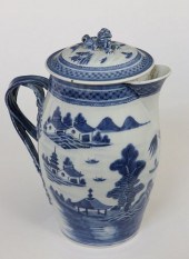 CANTON CIDER JUG, LATE 18TH CE