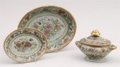 CANTON ENAMELED SAUCE TUREEN C