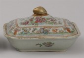 CANTON ENAMELED VEGETABLE DISH