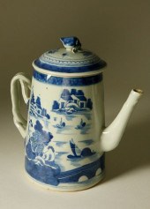 CANTON LIGHTHOUSE COFFEE POT,