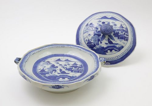 CANTON OCTAGONAL HOT WATER PLATE