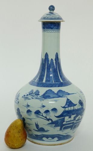 CANTON PEAR-SHAPED WATER BOTTLE,