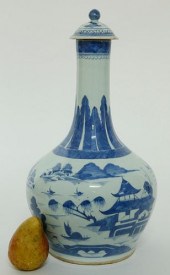 CANTON PEAR-SHAPED WATER BOTTL