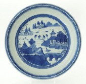 CANTON PIE PLATE, 19TH CENTURY