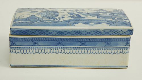 CANTON RECTANGULAR BRUSH BOX,