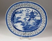 CANTON RETICULATED PORCELAIN O