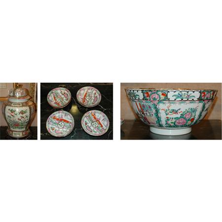 Canton Rose Medallion Porcelain