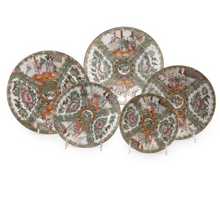 Canton Rose Medallion Porcelain