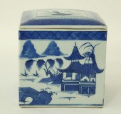 CANTON SQUARE SUGAR BOX, 19TH