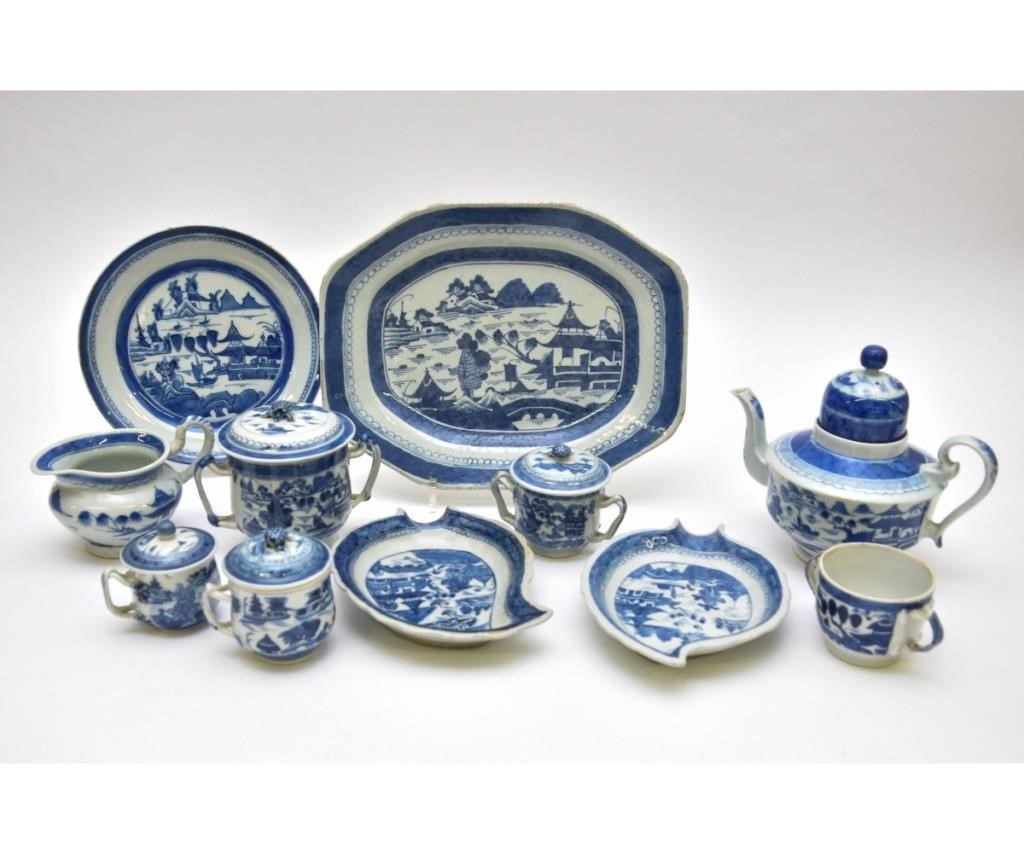 Canton tableware, circa 1840 to
