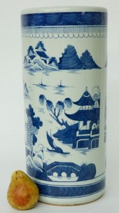 CANTON UMBRELLA STAND, 19TH CE