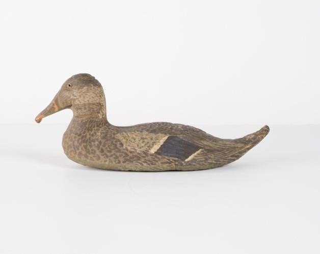 CANVAS COVERED DECOY, CA. 1940A