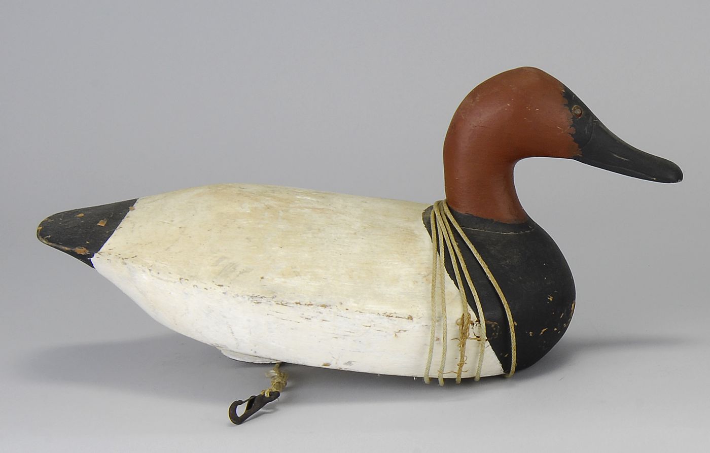 CANVASBACK DRAKE DECOYBy Bud Bishop