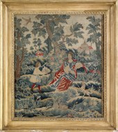 Canvaswork picture ca. 1740 de