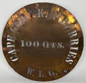 "CAPE COD CRANBERRIES" BRASS S