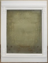 CAPITOL DECORATED ETCHED GLASS