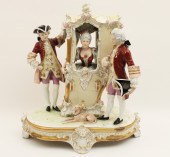 CAPO DI MONTE PORCELAIN TABLE