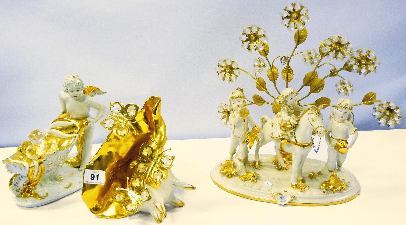 Capodemonte large Porcelain