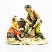 CAPODIMONTE A. BORSATO FIGURAL