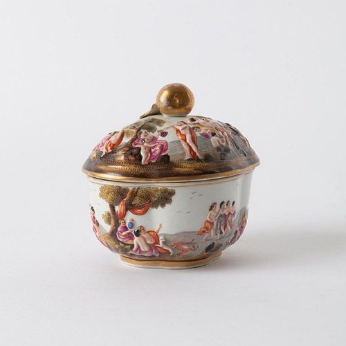 CAPODIMONTE (ATTR.) LOW-RELIEF